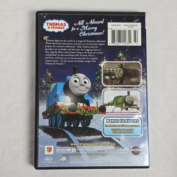 Merry Christmas Thomas DVD Thomas & Friends Holiday - Picture 3 of 3